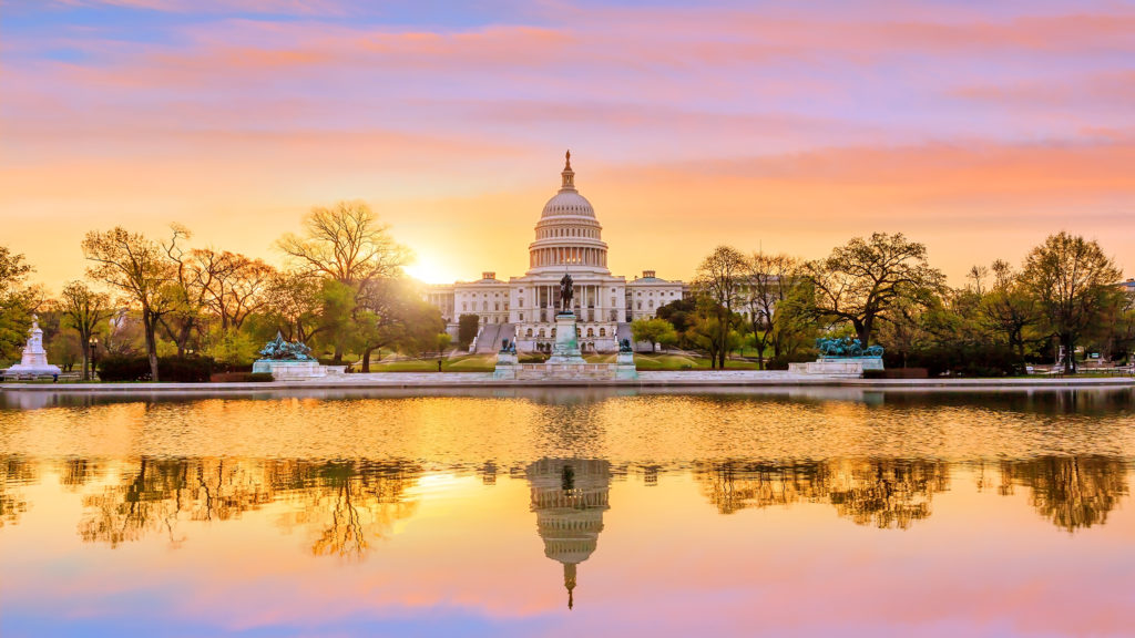 Capitol building in Washington DC