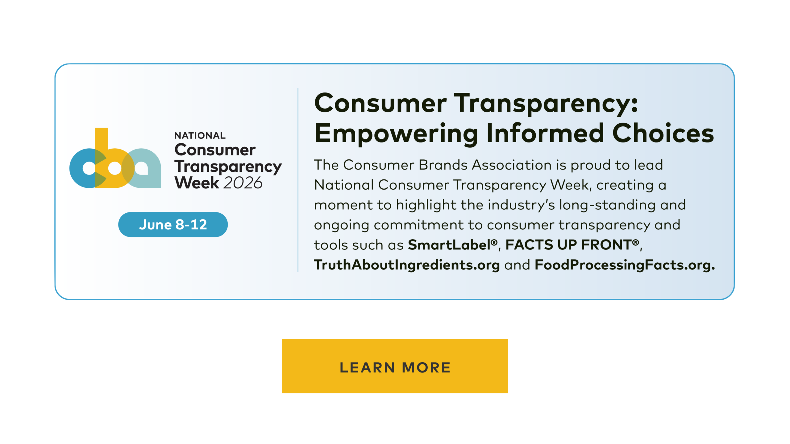 Consumer Transparency